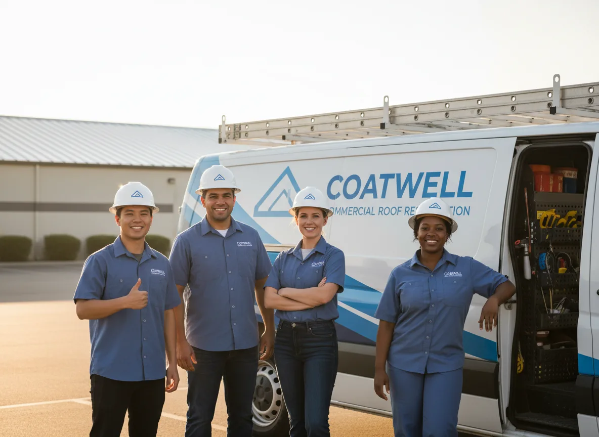 Commercial roof coating company in Magalia, CA